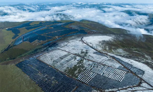 China en camino de alcanzar el objetivo de energía eólica y solar cinco años antes de tiempo