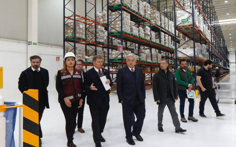 Megafarmacia del Bienestar entregará medicinas entre 24 y 48 horas, garantiza AMLO en inauguración