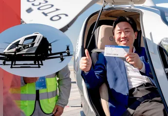 ¡El futuro es hoy! Taxi volador realiza su primer viaje en China; así fue como se vivió