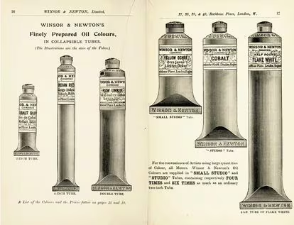 El impresionismo pictórico tiene base científica por un tubo