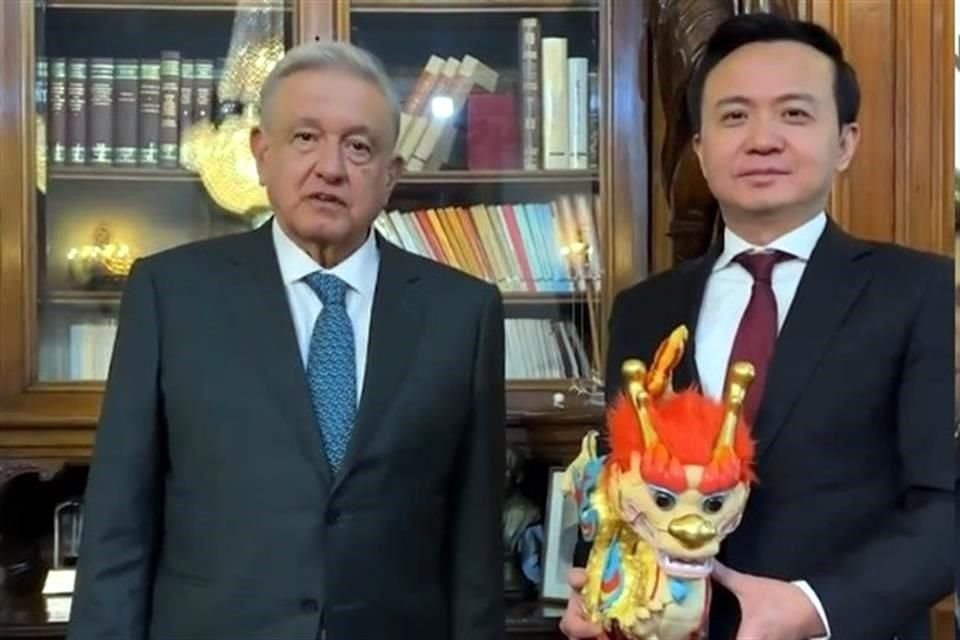 Estamos muy agradecidos con China.- AMLO