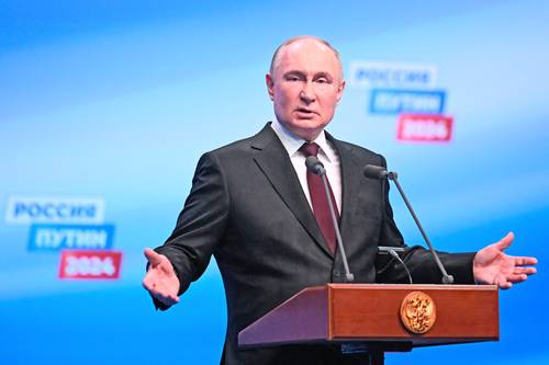 Putin se relige con récords de votos y asistencia a las urnas