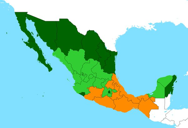 Por primera vez, los estados del sur crecen más que los del norte