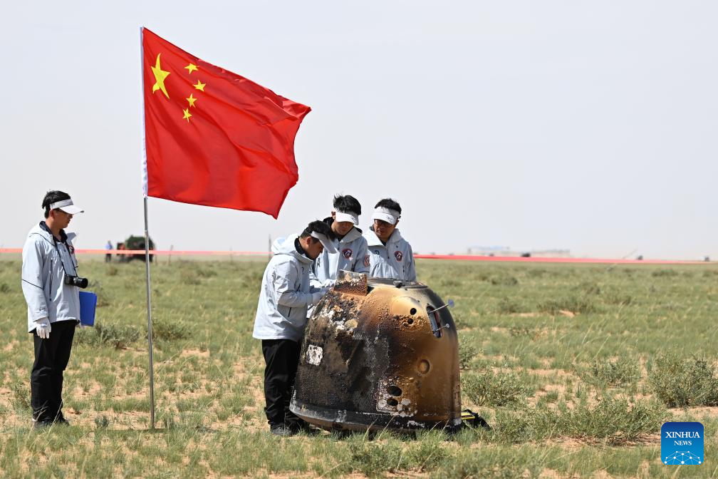 Sonda china Chang’e-6 trae a la Tierra primeras muestras de cara oculta de la Luna