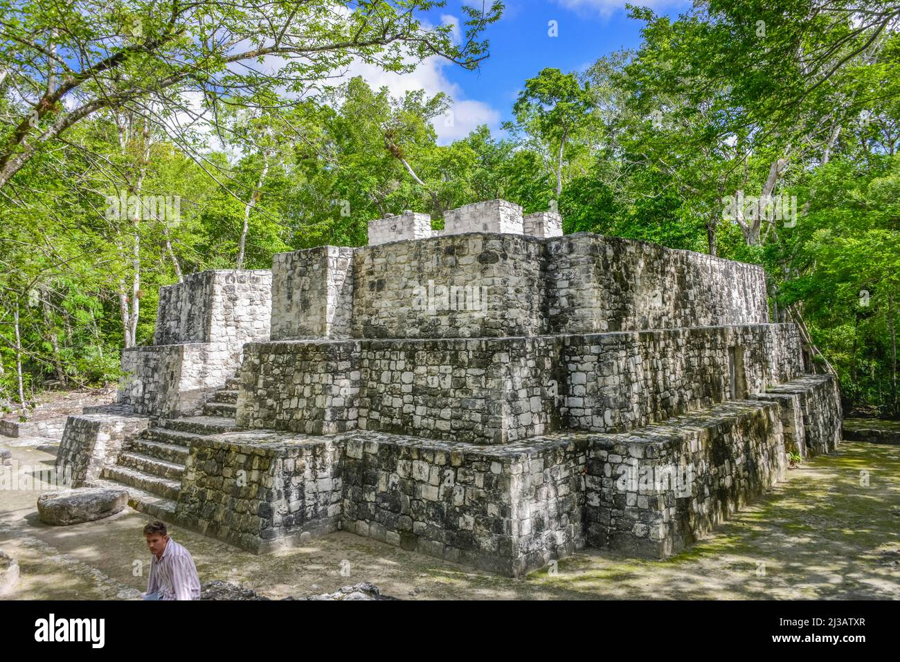 López Obrador inaugura museo en zona arqueológica de Calakmul, Campeche