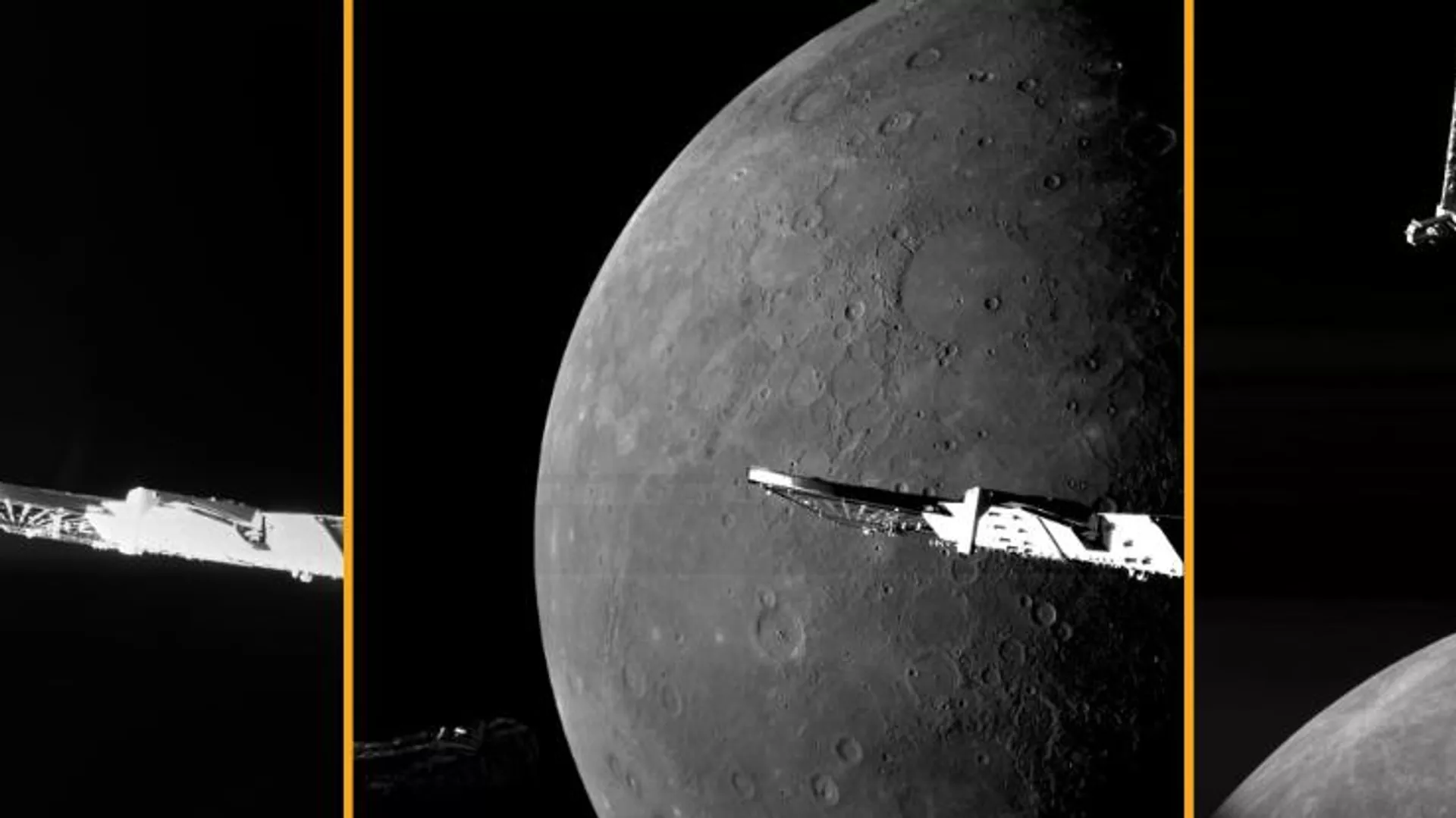 Una sonda espacial logra sacar imágenes de la superficie de Mercurio de alta resolución