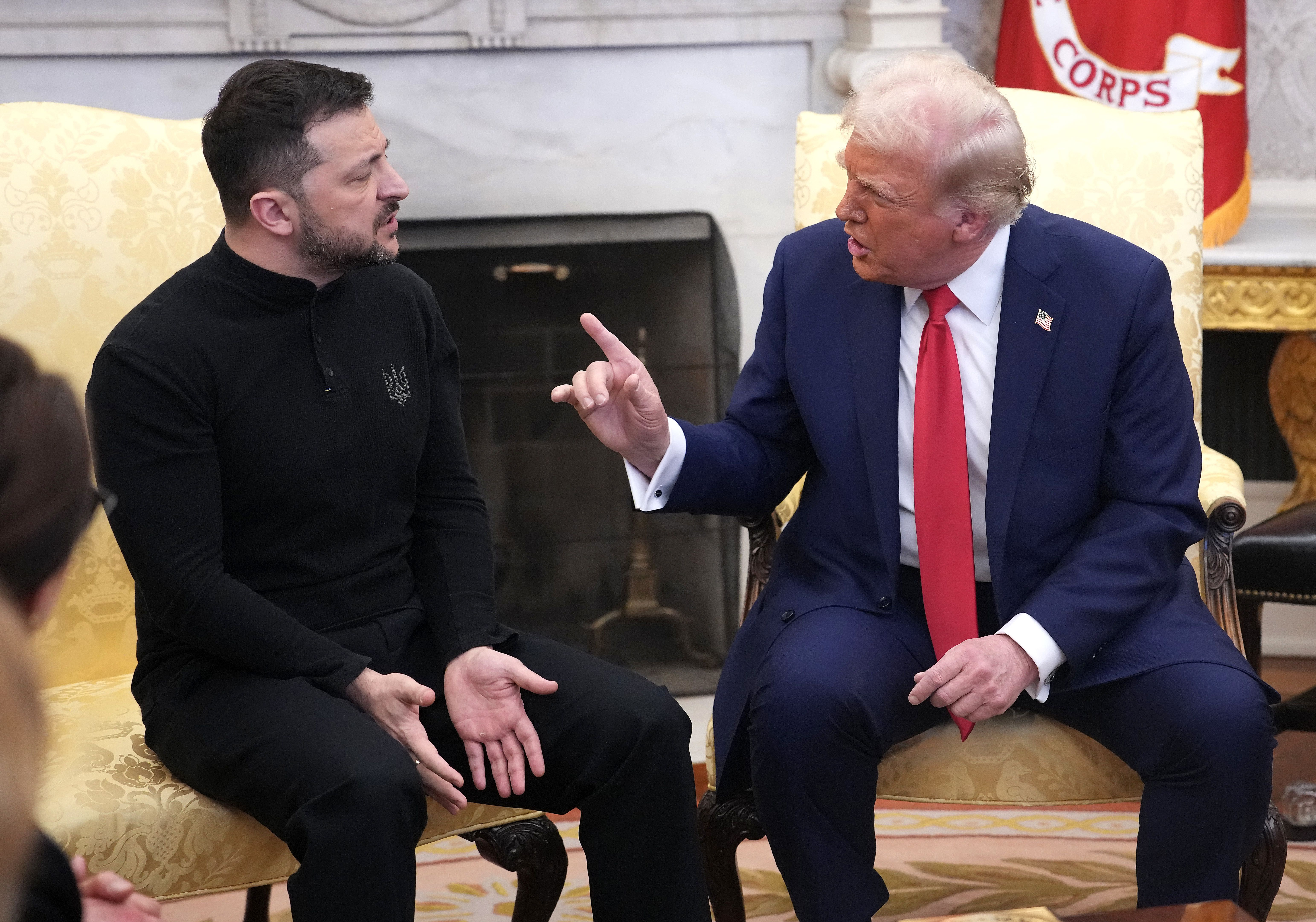 Trump dice que Zelenskyy puede ‘volver cuando esté listo para la paz’ ​​después del intenso intercambio en la Casa Blanca