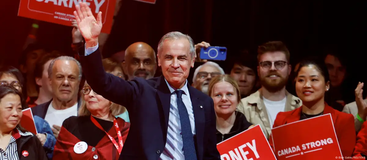 Partido Liberal de Mark Carney gana legislativas en Canadá