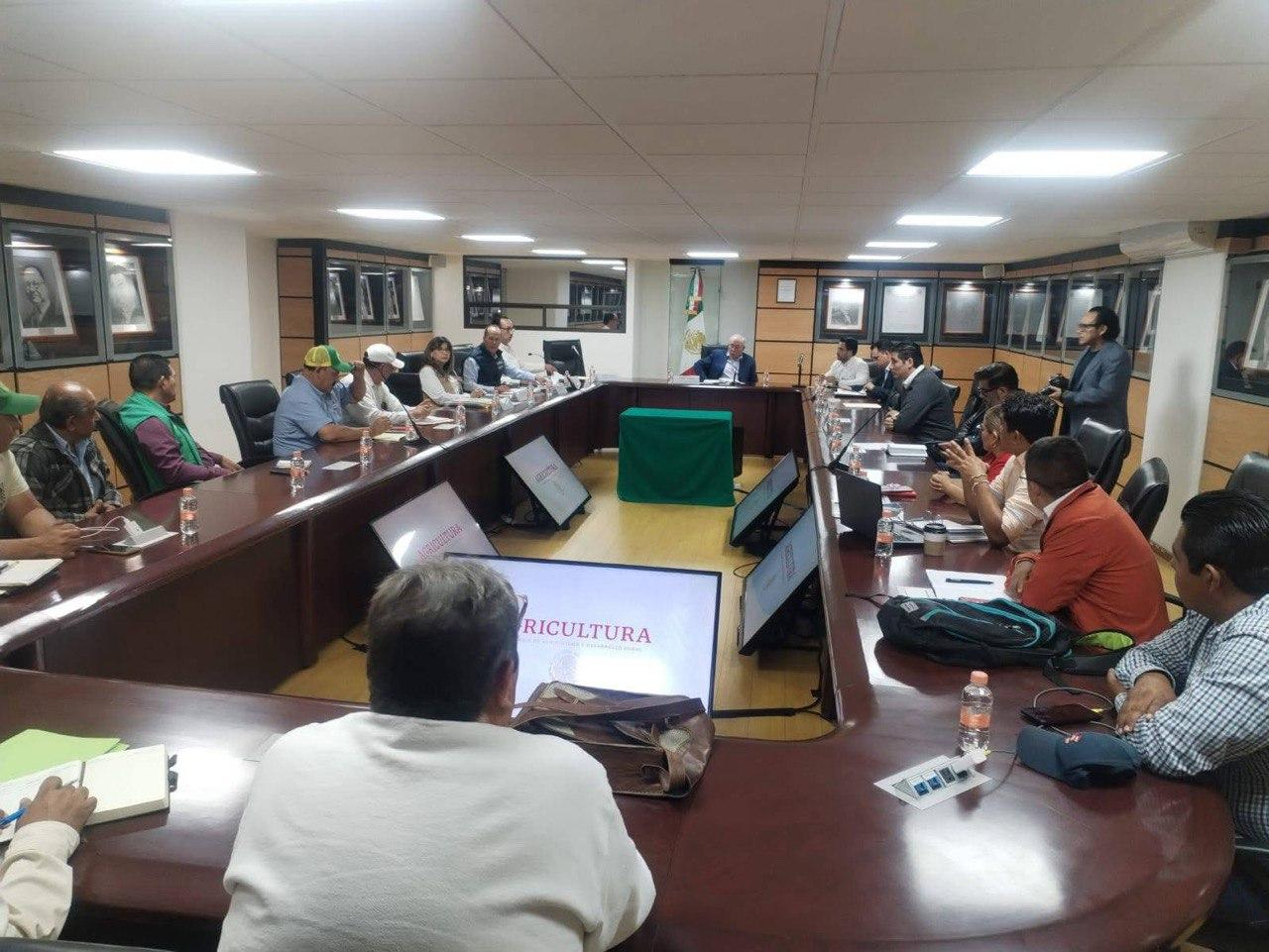 UNTA y SADER acuerdan reuniones periódicas para dar solución a problemática agrícola