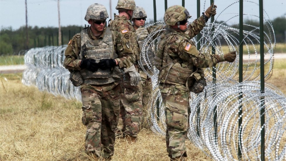 Militariza Estados Unidos otro tramo de la frontera con México