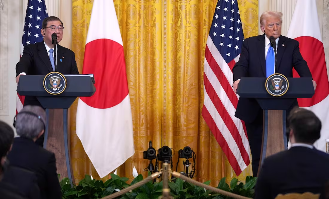 Trump anuncia acuerdo comercial con Japón que reduce arancel al 15 por ciento