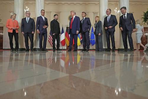 Trump alista ya reunión Putin-Zelensky tras cumbre en la Casa Blanca