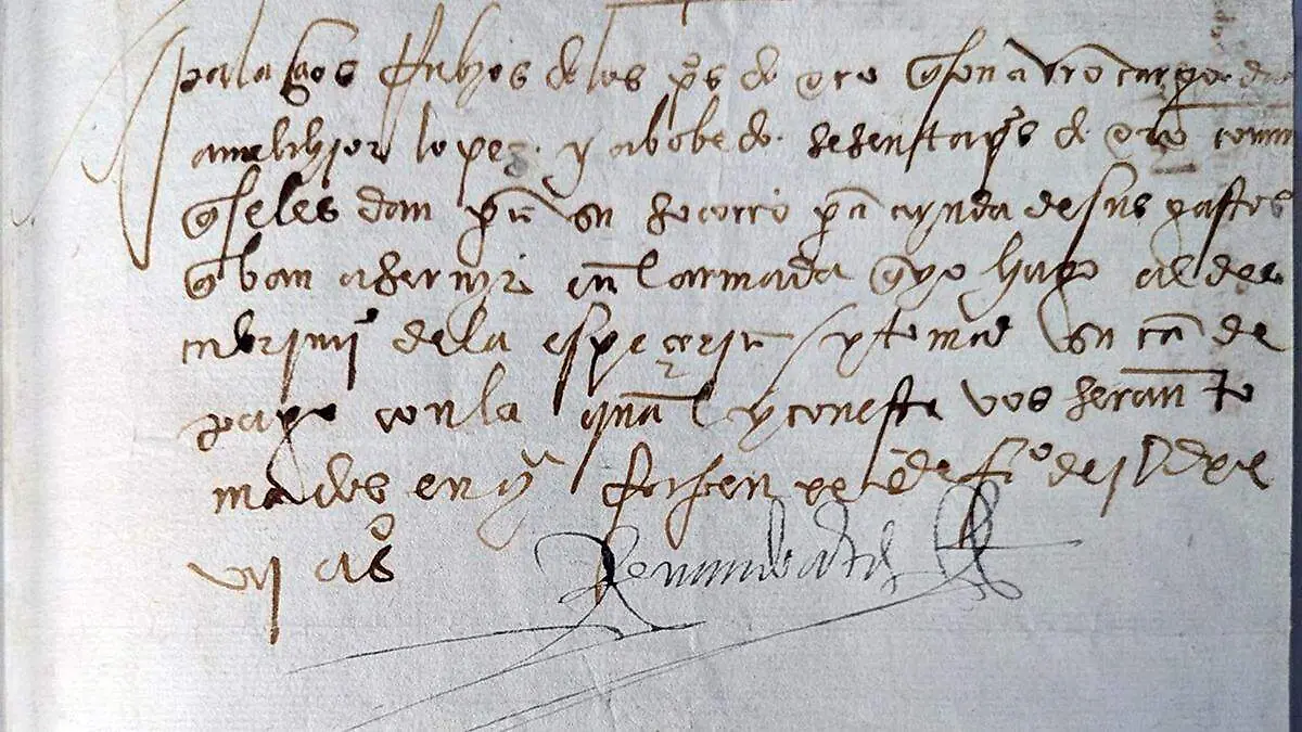 FBI devuelve al gobierno mexicano un manuscrito firmado por Hernán Cortés