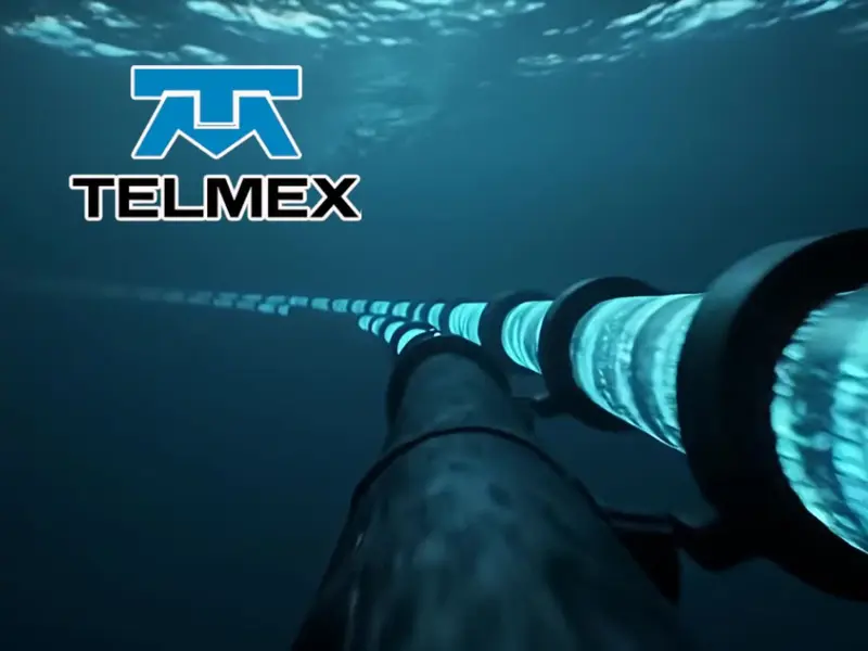 Telmex invierte 25 mdd en cable submarino en México