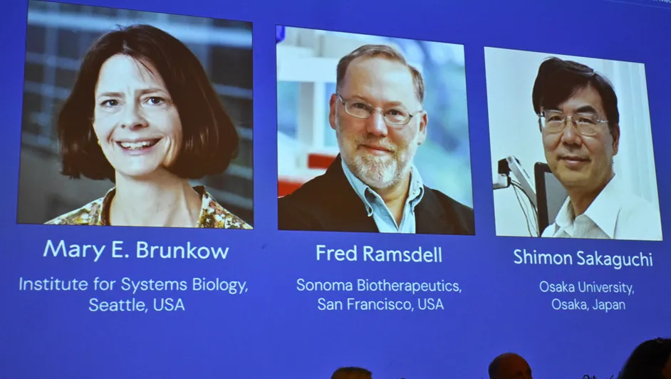 Mary E. Brunkow, Fred Ramsdell y Shimon Sakaguch, reciben el Premio Nobel de Medicina 2025